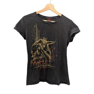 vintage bob marley women's band tee reggae graphic shirt zion rootswear music